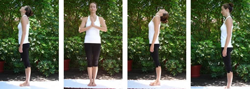Yoga para los ojos, paso 1